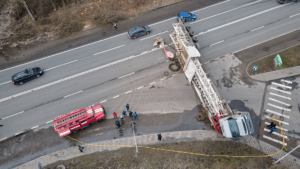 Boston Truck Accident Blocks Interstate 93 in Boston and Leaves Driver Injured
